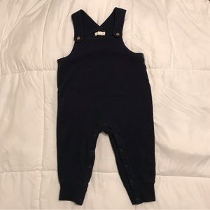 Navy Blue Burt’s Bees Baby Overalls (18 months)
